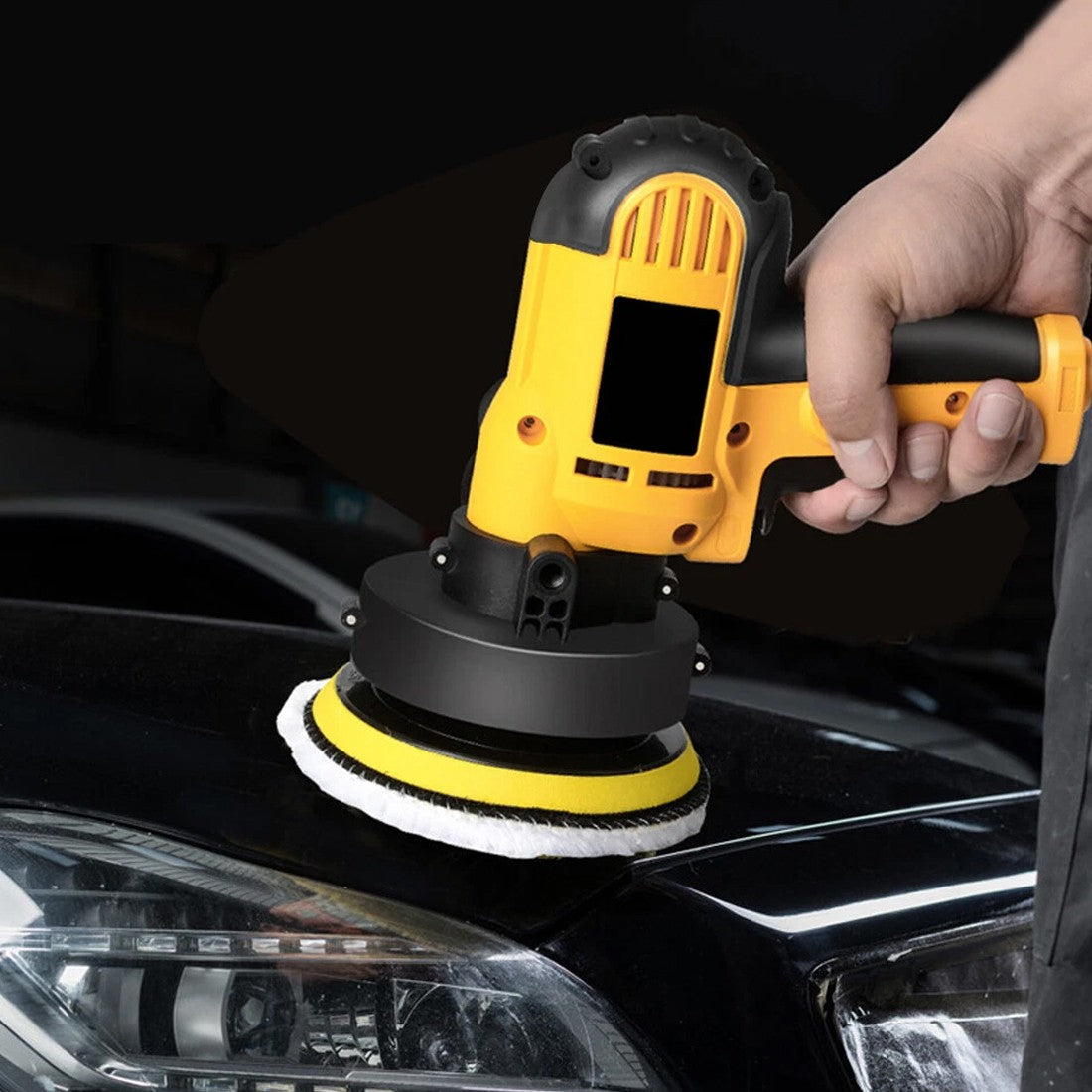 31Pcs Electric Polisher Buffer Sander Car Polisher With Polishing Sponge Kit