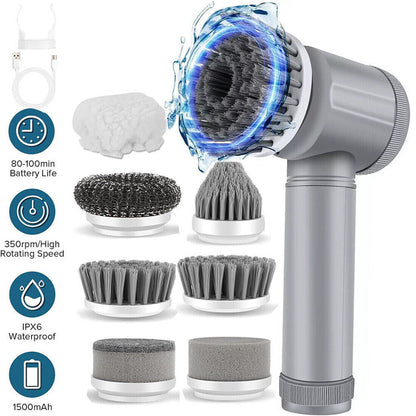 Cleaning Brush Spin Scrubber Turbo Scrub Cleaner