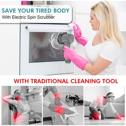 Cleaning Brush Spin Scrubber Turbo Scrub Cleaner