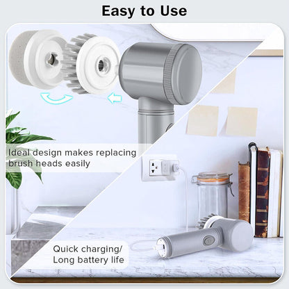 Cleaning Brush Spin Scrubber Turbo Scrub Cleaner