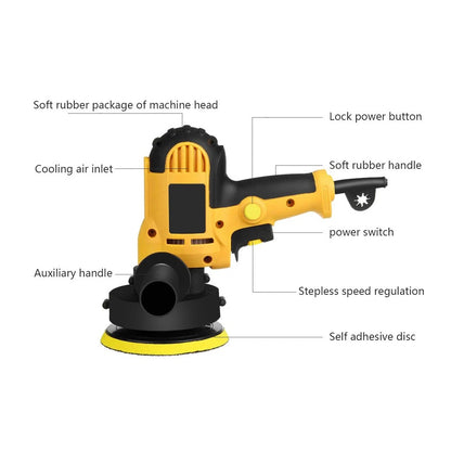 31Pcs Electric Polisher Buffer Sander Car Polisher With Polishing Sponge Kit