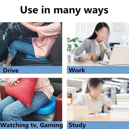 Honeycomb Breathable Gel Seat Cushion Double Thick Egg Sitting Pad Mat Non-Slip