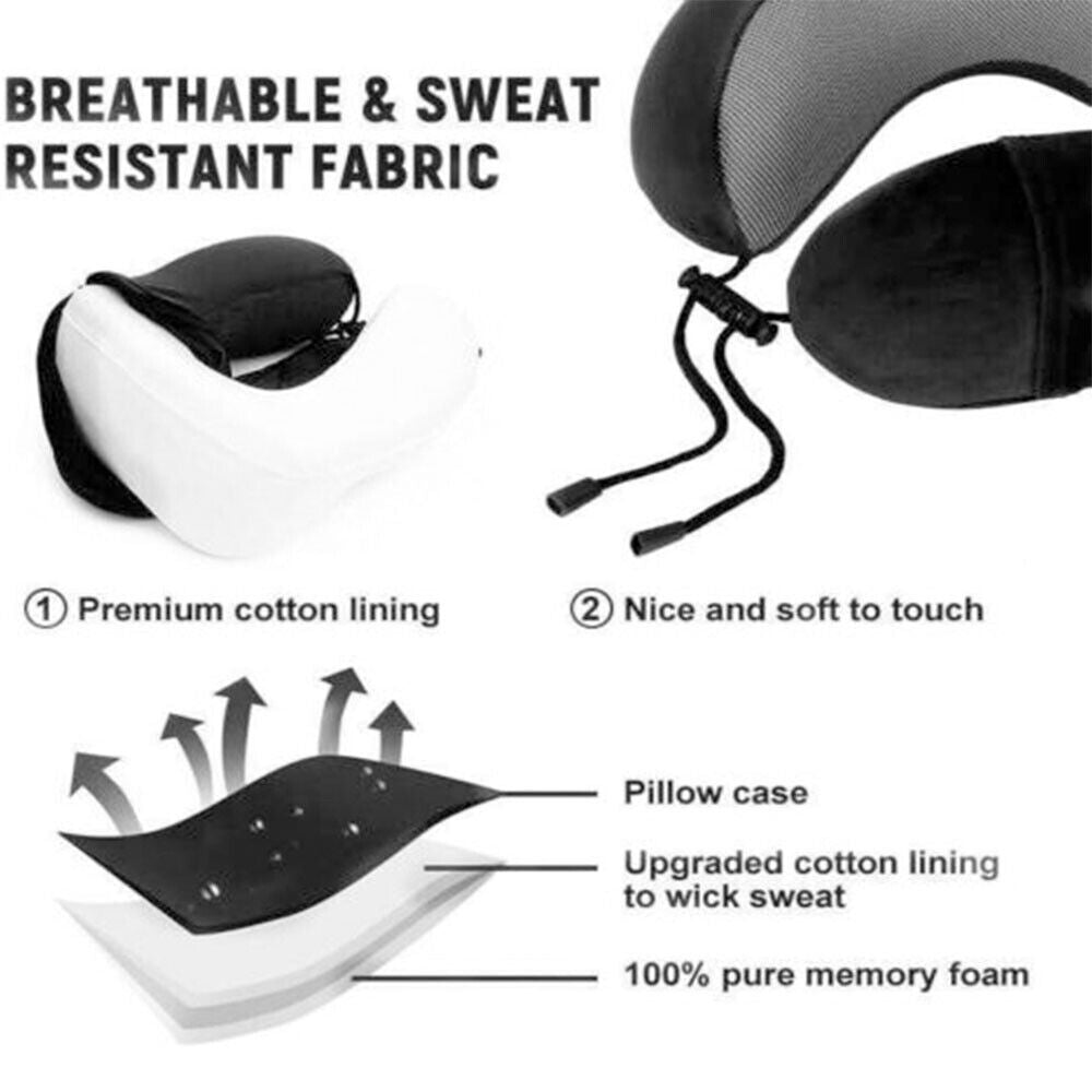 Memory Foam Travel Pillow Neck