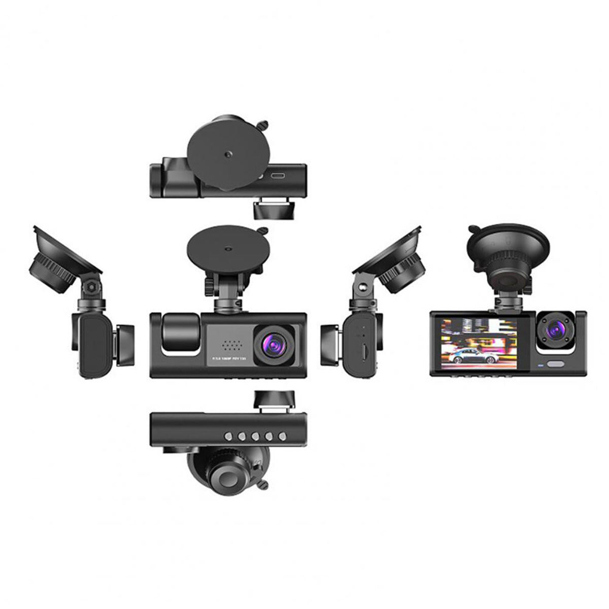 1080P Dual Lens Car Dash