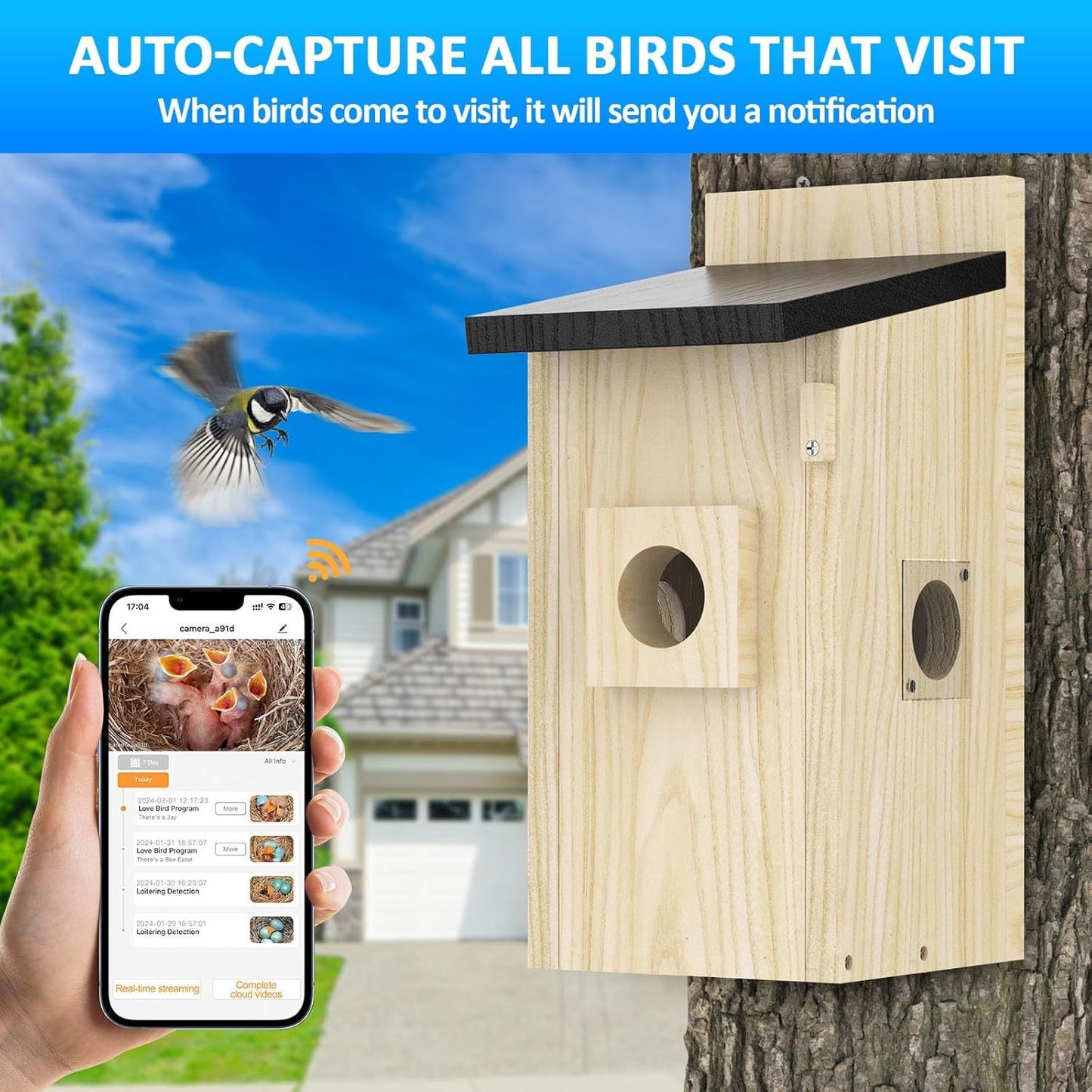 Smart Bird Houses