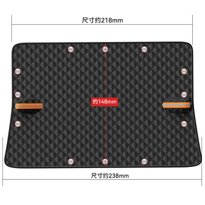 12 Magnetic Car Windscreen Windshield Frost Ice Snow Cover Window Mirror Protector With Hook