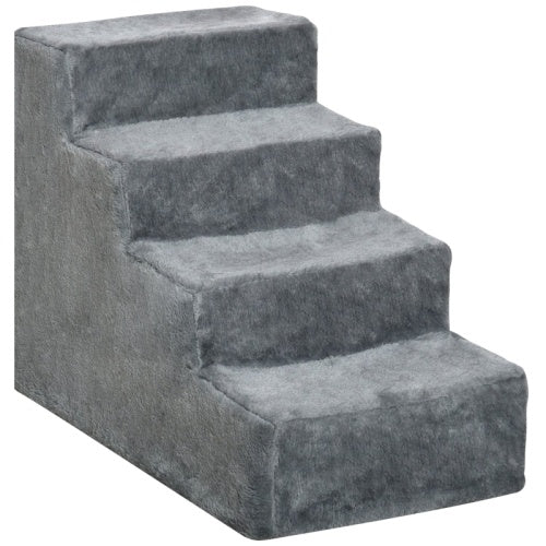 PawHut Four-Step Dog Stairs,