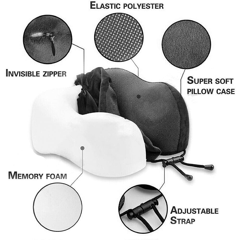Memory Foam Travel Pillow Neck
